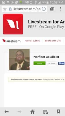 FIRE HIM NORFLEET CAUDLE III! !!!  LIAR AND KICKED A FAMILY OF FOUR ...FOR NOTHING!