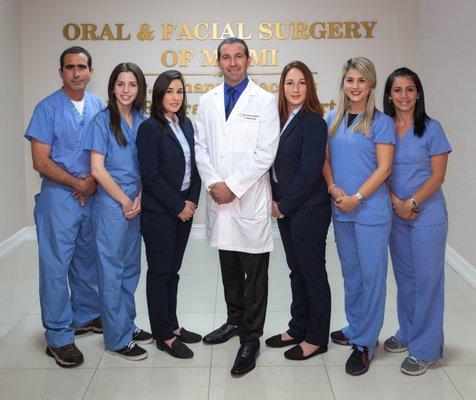 Our dedicated team!!! 305.552.1193 www.oralfacialmiami.com