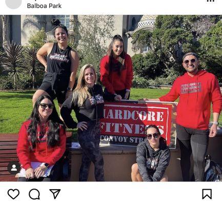 Outdoor scavenger hunt at Balboa park!