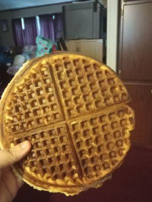 Other side to f waffle