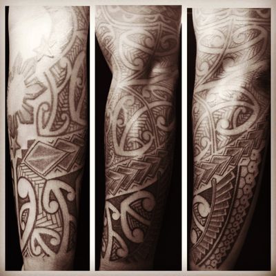 Polynesian tattoo