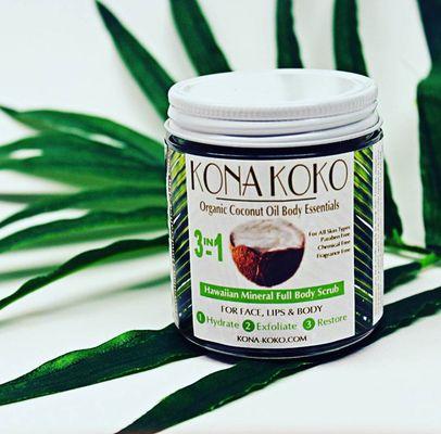 Kohana "Naked Coconut" Mineral Body Scrub