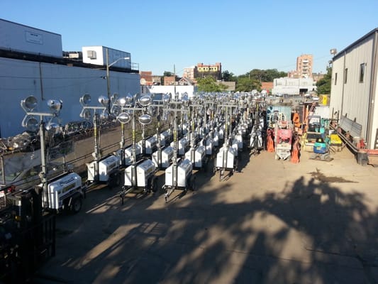 Our Light Tower Yard