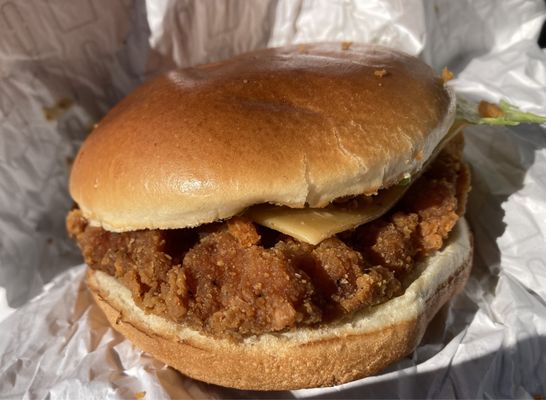 Ghost Pepper Ranch Chicken Sandwich