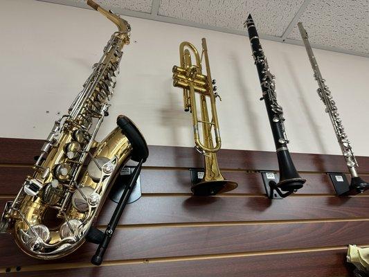 INSTRUMENT REPAIRS
                  &
INSTRUMENT RENTALS