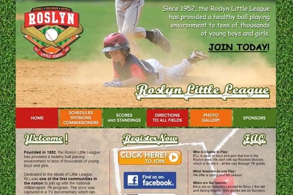 RoslynLittleLeague.org