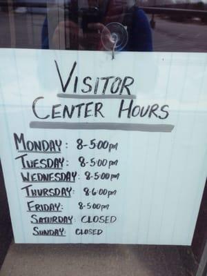 Their actual hours. :(