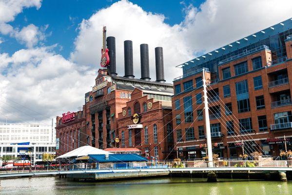 McLaren's Office is located here in the Inner Harbor. We have also done engineering work on the complex's smoke stacks, bridge, and pier.