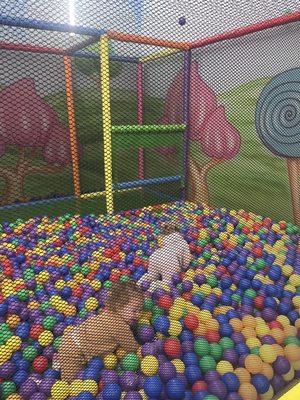 Giant ball pit