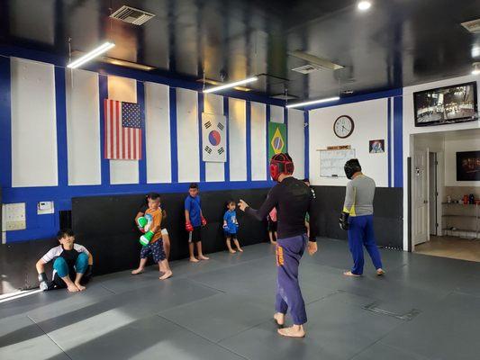 Wonbjj kids mma class! Very intense!