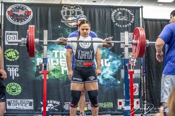 KBS Athlete Nikki "Gunz", Top Ranked Powerlifter