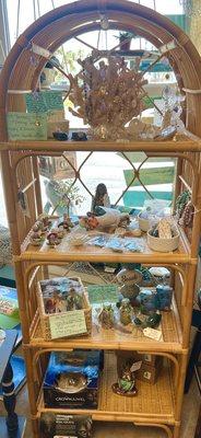 Vendors selling Ocean themed gifts at The Funky Mermaid