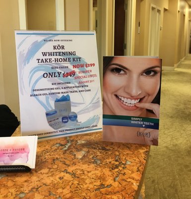 Kor Whitening has not disappointed our patients! Look out for more seasonal offers!