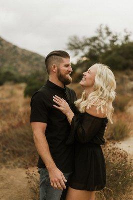 Engagement session in Simi Valley.