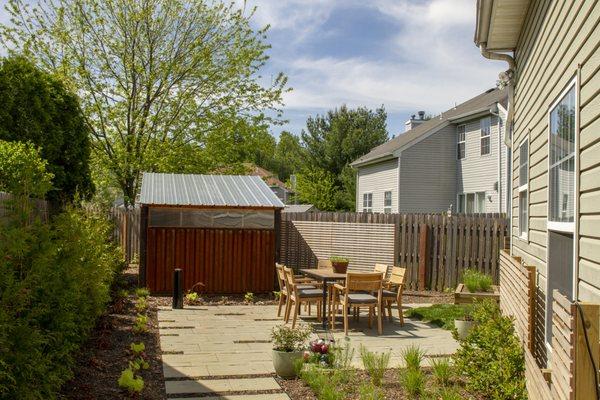 Landscape Architecture: Terrace and Storage Pavilion