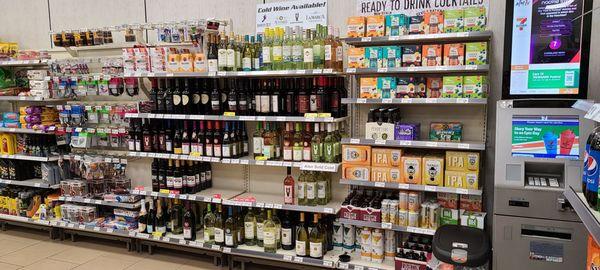 Wine section