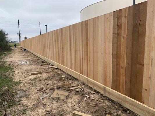 Commercial Project @ Texas Fence R&R