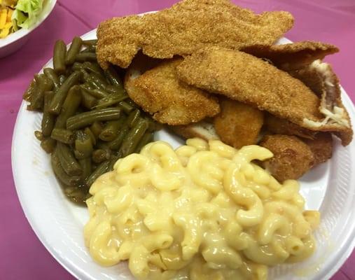 Walton's Fish Fry - Sampler Plate