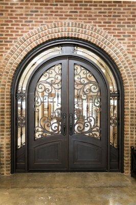 Iron doors