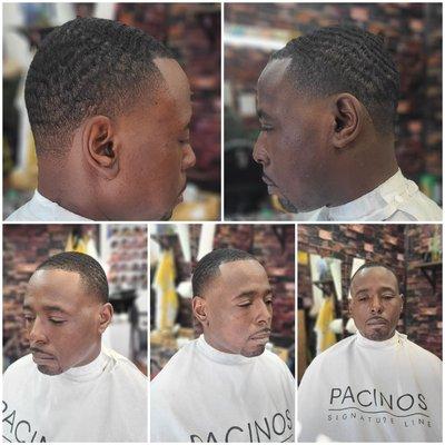 Wavy skin taper