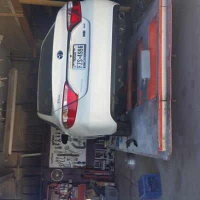 FRAM WORK /SUSPENTION WORK ON 2015 TOYOTA CAMRY