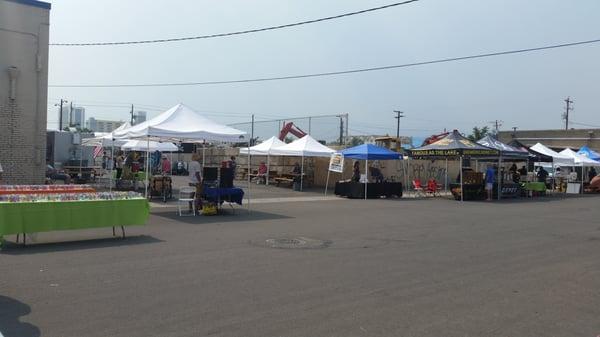 toward the Food truck area