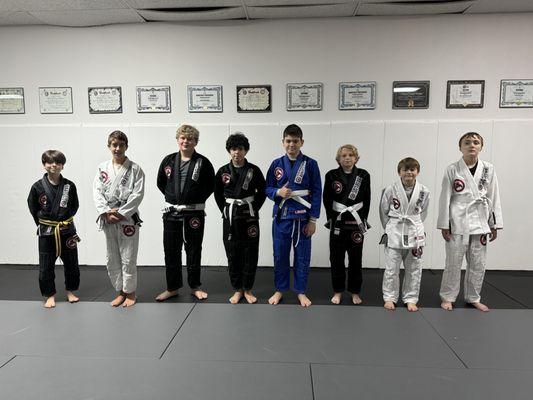 Junior 12 to 15 years old Brazilian Jiu-Jitsu