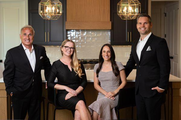 The Glover Team - Realtors Glenn Failla, Krysti Cioch, Sabrina Glover, & Danny Glover