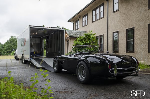 Ted Helped me deliver this 289 Cobra to a location to have photographed for Bonhams Auctions.