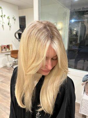 blonde hair by Brooklyn