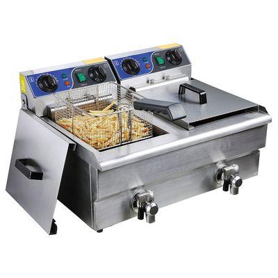 20L Electric Deep Fryer 3000w with valve