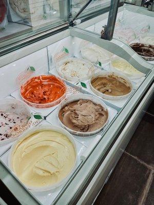 Ice cream flavors