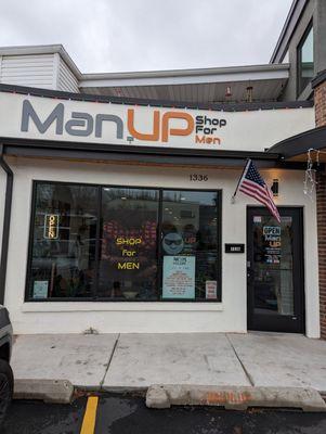 Man Up Store Front 1