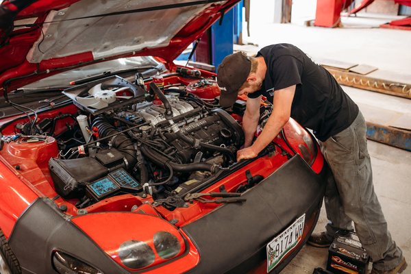 We're here for your routine auto maintenance services and other necessary car repairs!