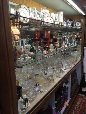 Antique glassware