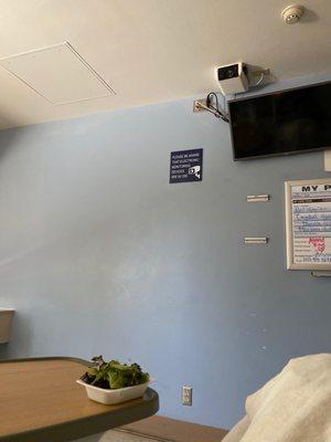 Surveillance in outpatient room