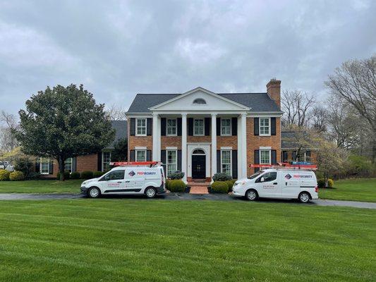 Chesterfield, MO residential security installation