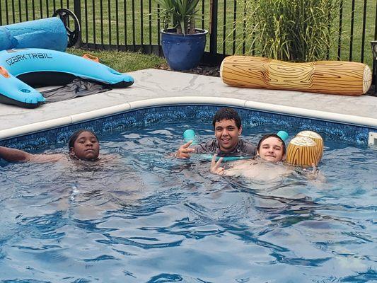 pool party youth group