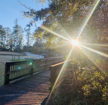 Walking Bridge by Woodpecker Trail