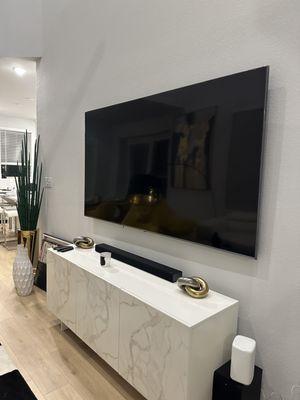 TV mounting