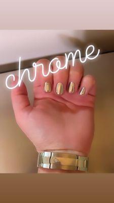 Chrome Gel Nail Polish