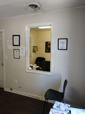 Office and reception