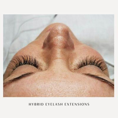 Hybrid Eyelash Extensions