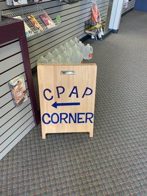 CPAP corner