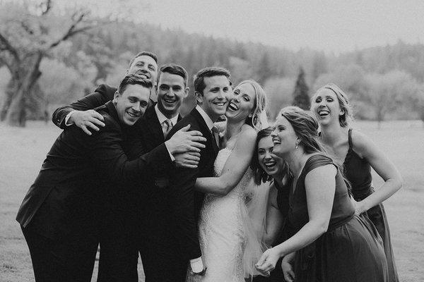 Lake Arrowhead Wedding Photographer // Bridal Party