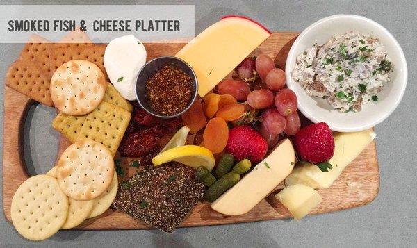 Wild Wednesday: Smoked Fish & Cheese Platter