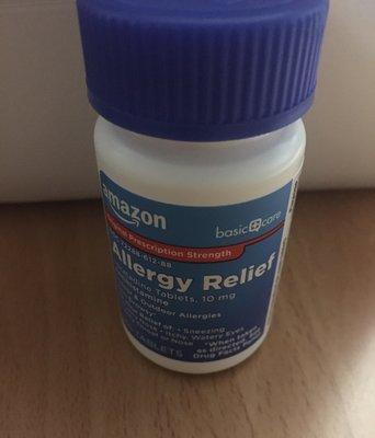 Amazon Basic Care Allergy Relief Tablets