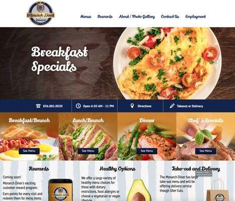 Restaurant Website Development