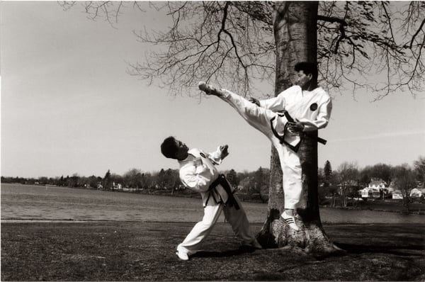 master chung juming roundhouse kick