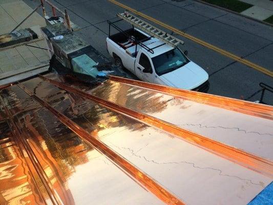 Copper Roofing